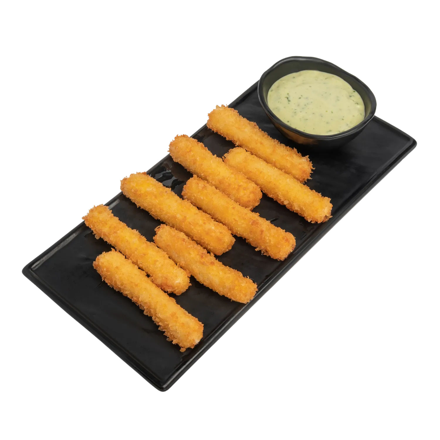 Сирні палички з соусом айолі